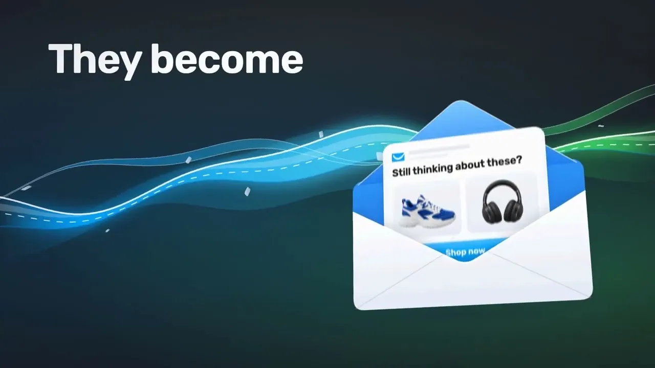 Product Recommendations, feature launch video for GetResponse, made with AI
