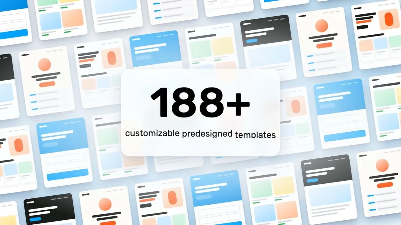 Landing Page Builder, feature launch video for GetResponse, made with AI